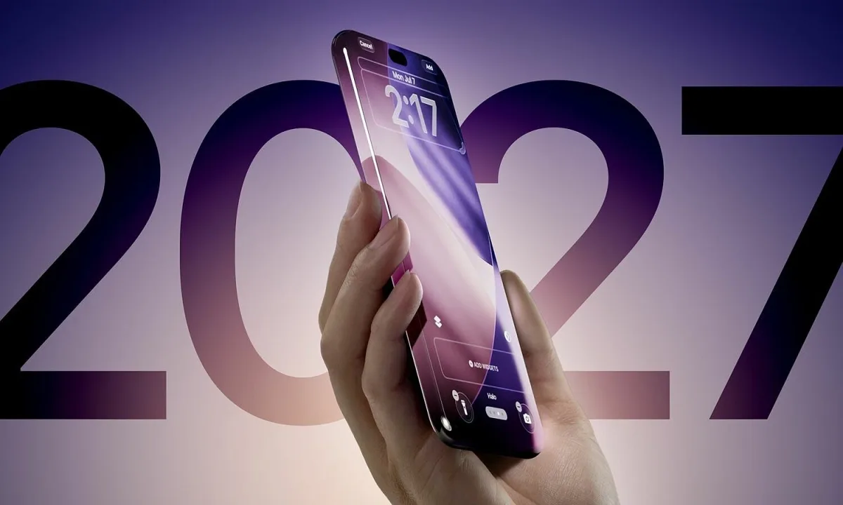 iPhone 2027 có thể trang bị màn hình cong bốn cạnh