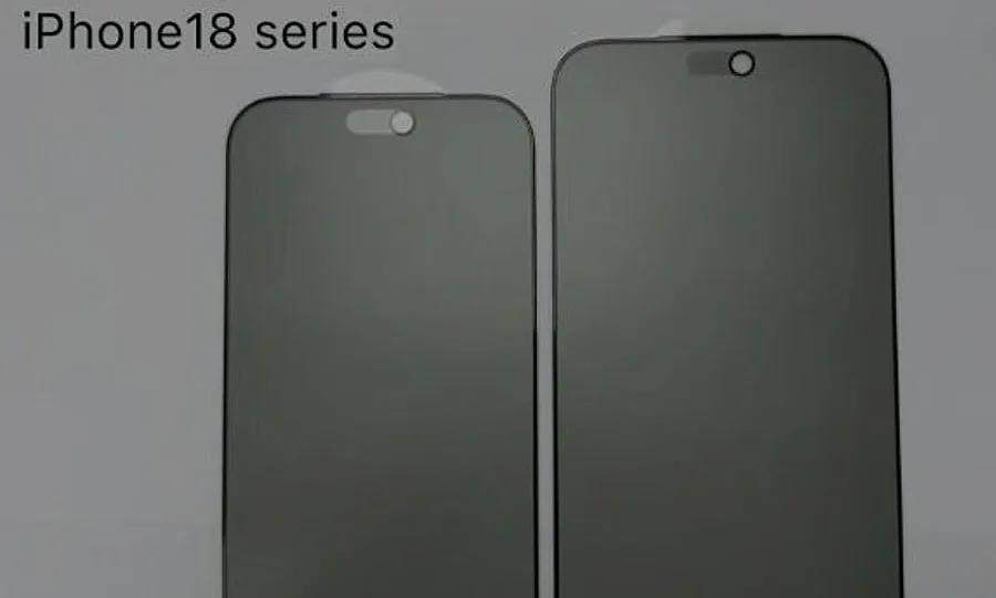 Mặt kính iPhone 18 lộ diện