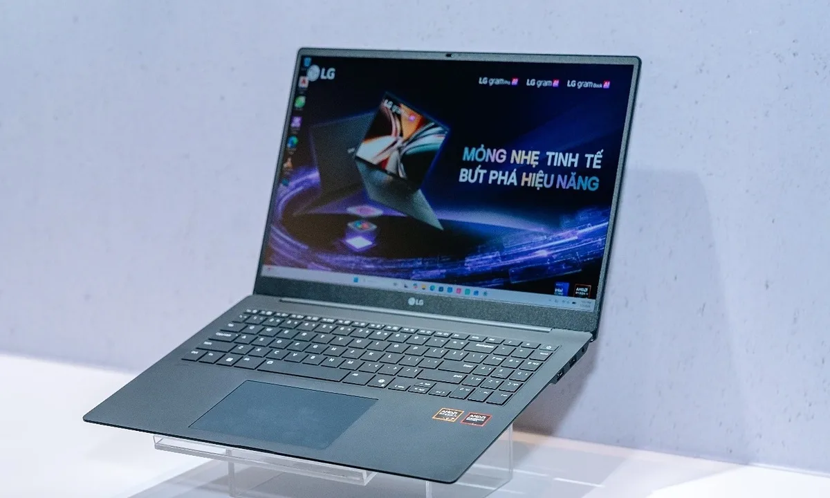 Laptop LG gram AI 2026 ra mắt tại Việt Nam