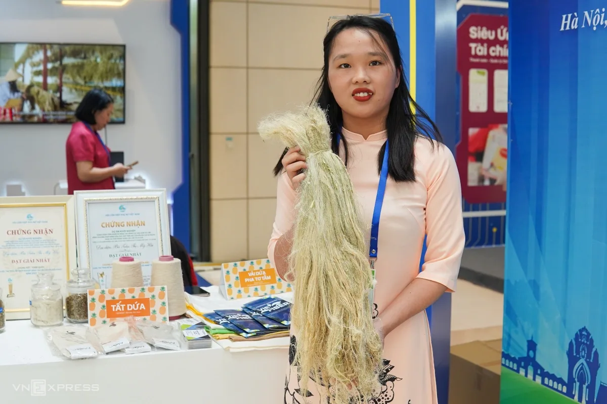 Loạt sản phẩm khoa học công nghệ tại triển lãm tăng trưởng xanh