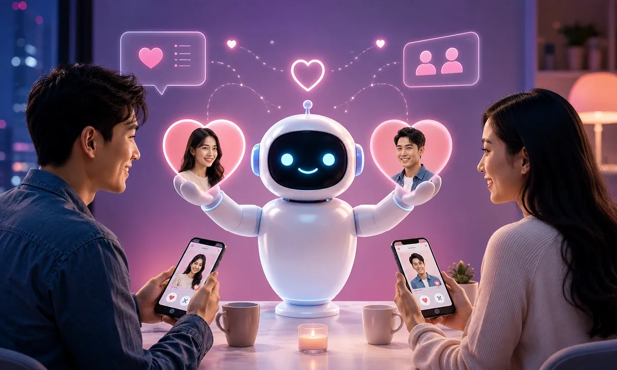 Chatbot AI thay ứng dụng hẹn hò làm 'bà mối' mới