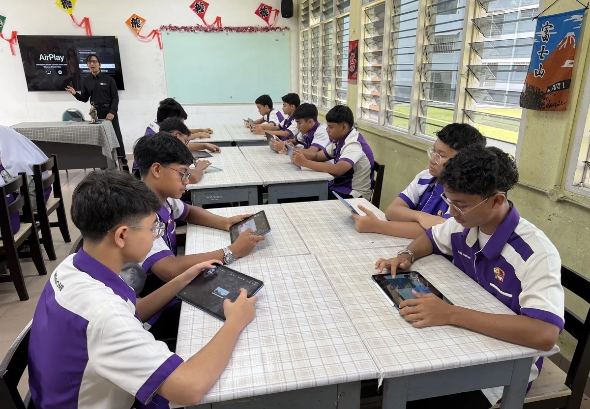 Trường học tương tác qua iPad