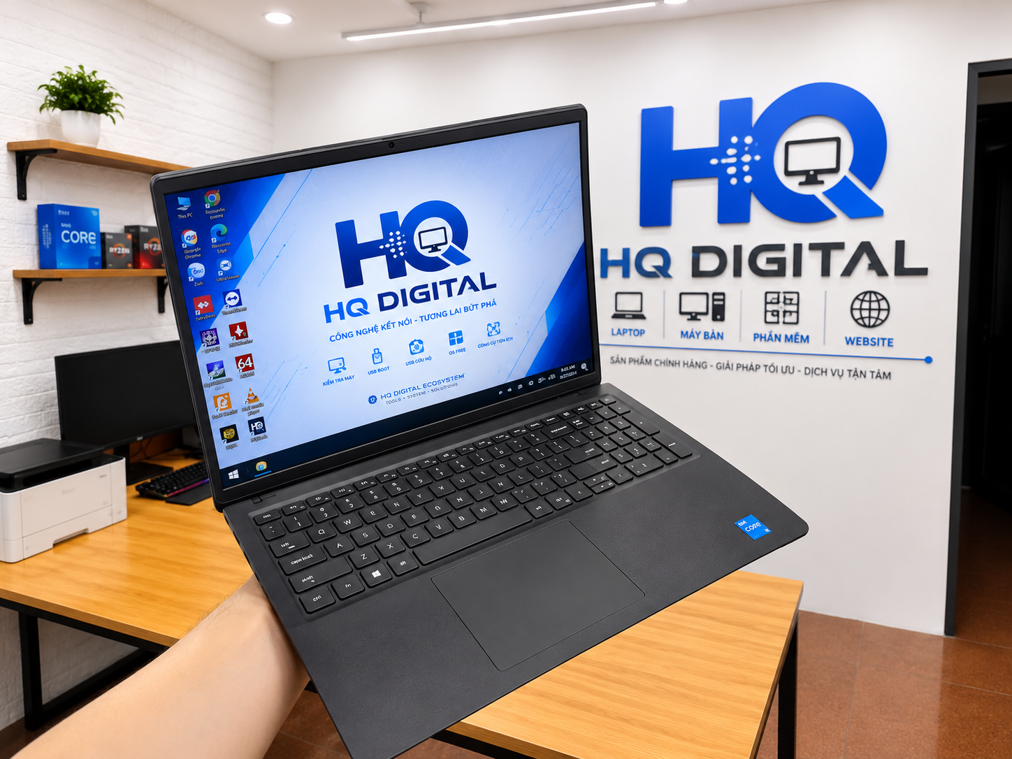 Dell 15 DC15250 New Seal Core i5 Gen 13 màn hình cảm ứng Windows 11