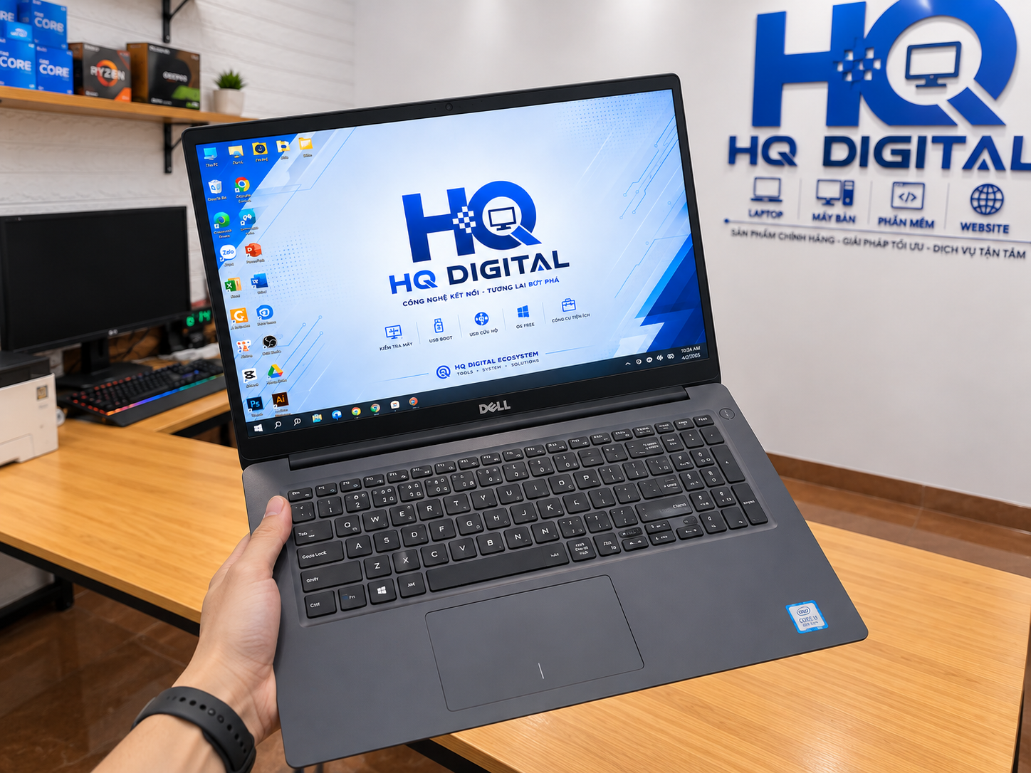 DELL INSPIRON 7472 Core i5-8250U RAM 8GB SSD 256GB 14 inch Full HD