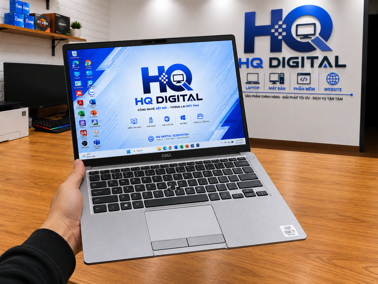 Dell Latitude 5411 Core i7 H-Series 14 inch FHD Hiệu Năng Cao