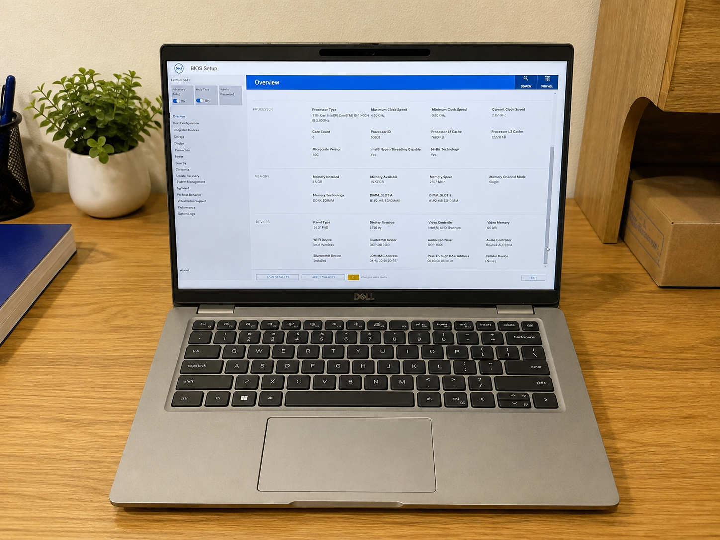Dell Latitude 5421 Core i5 Gen 11 dòng H 14 inch FHD SSD 256GB