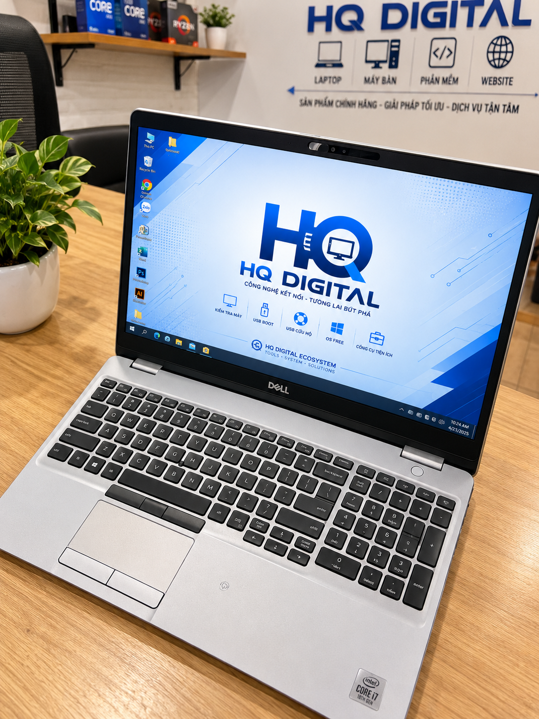 Dell Latitude 5510 Core i7 Gen 10 15.6 FHD Máy Đẹp