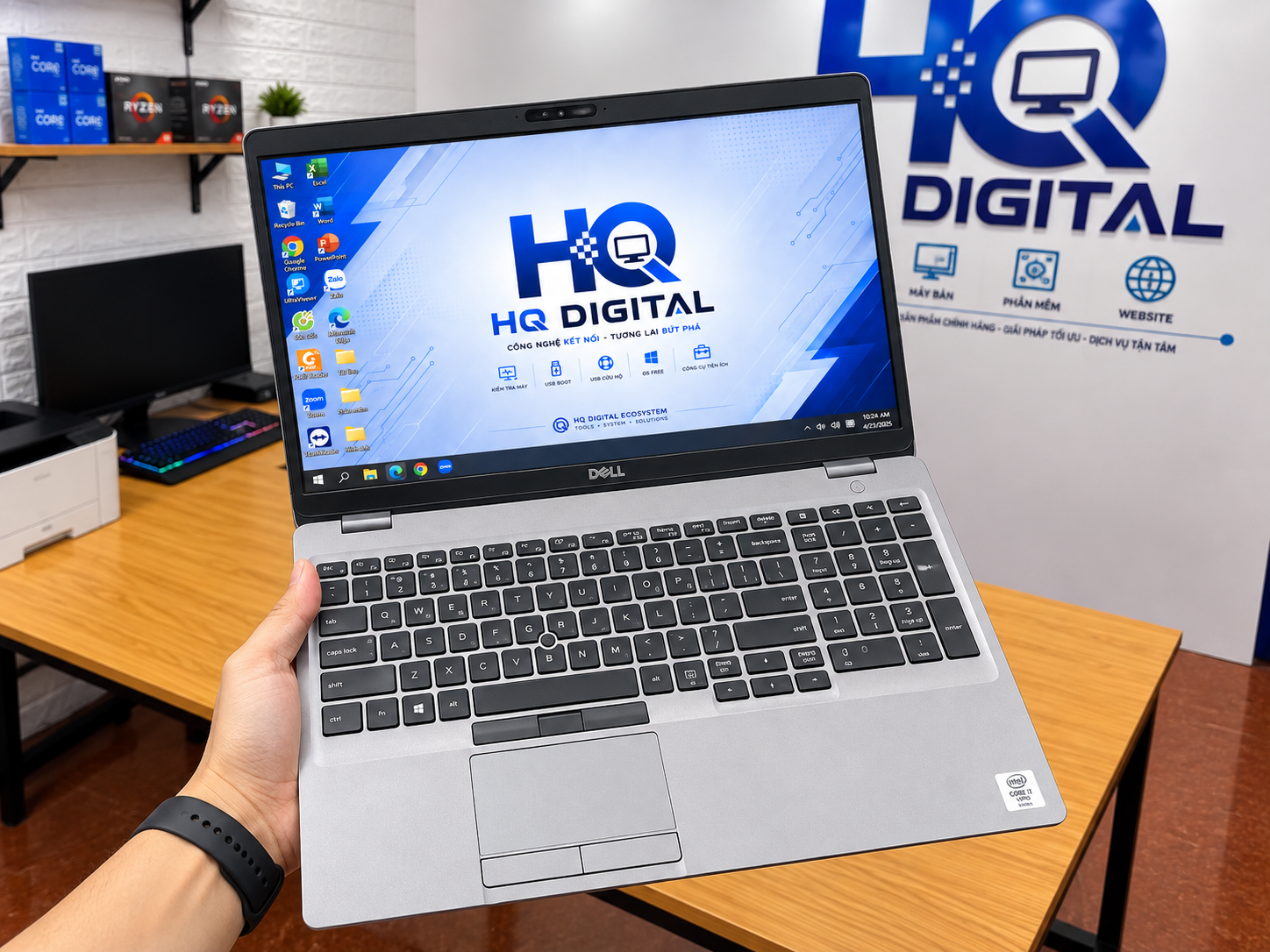 DELL LATITUDE 5510 US Core i7 Gen 10 màn 15.6 FHD kèm sạc