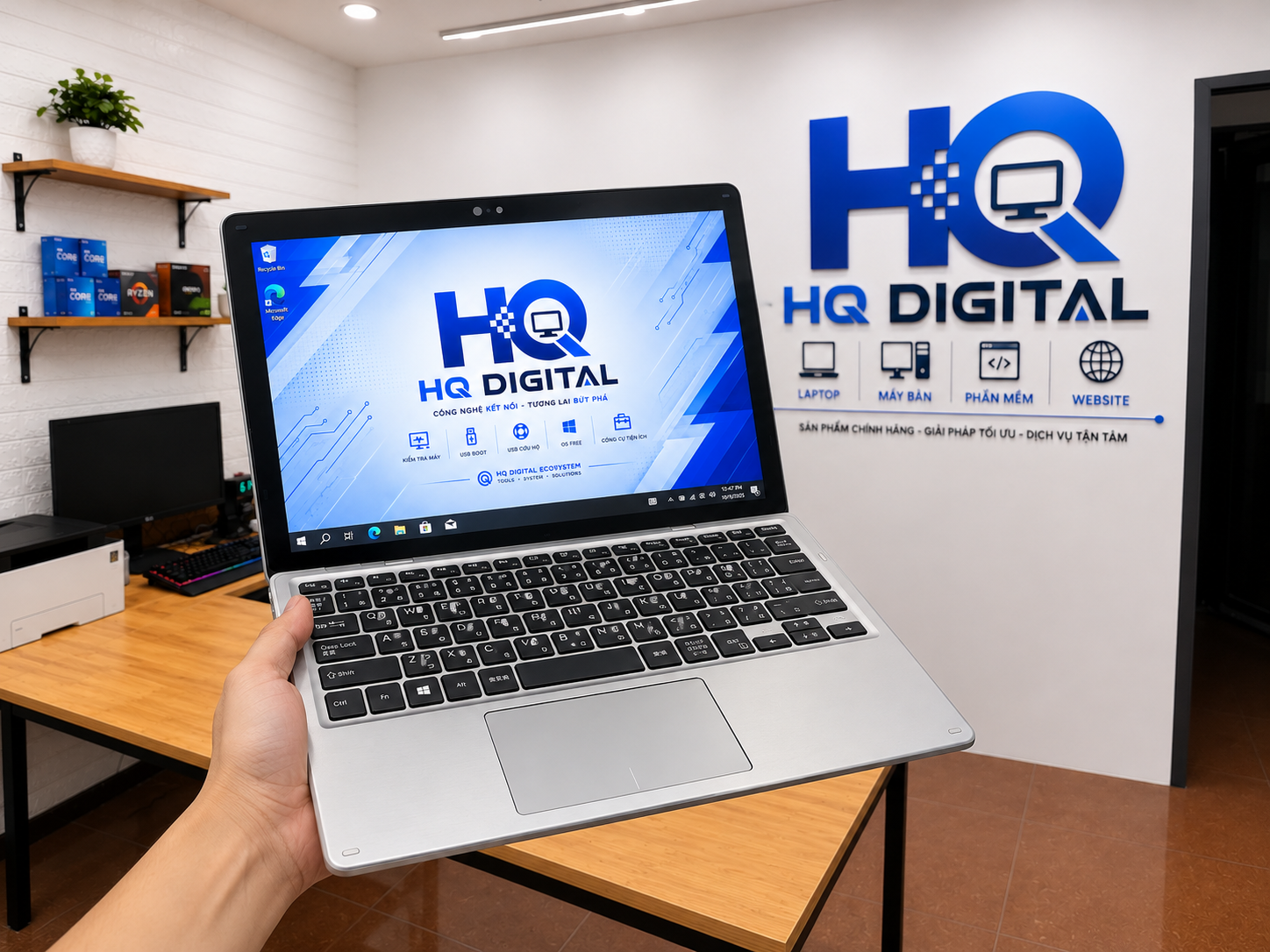 Dell Latitude 7210 Core i7 Gen 10 RAM 16GB màn hình cảm ứng Full HD