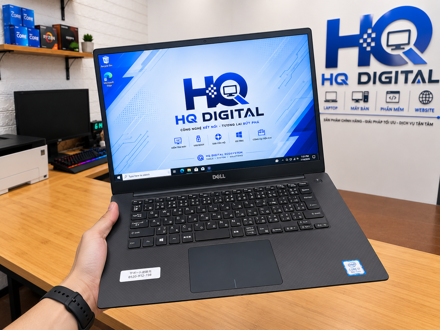 Dell Precision 5530 Core i7-8750H RAM 16GB Quadro P2000 15.6 inch FHD