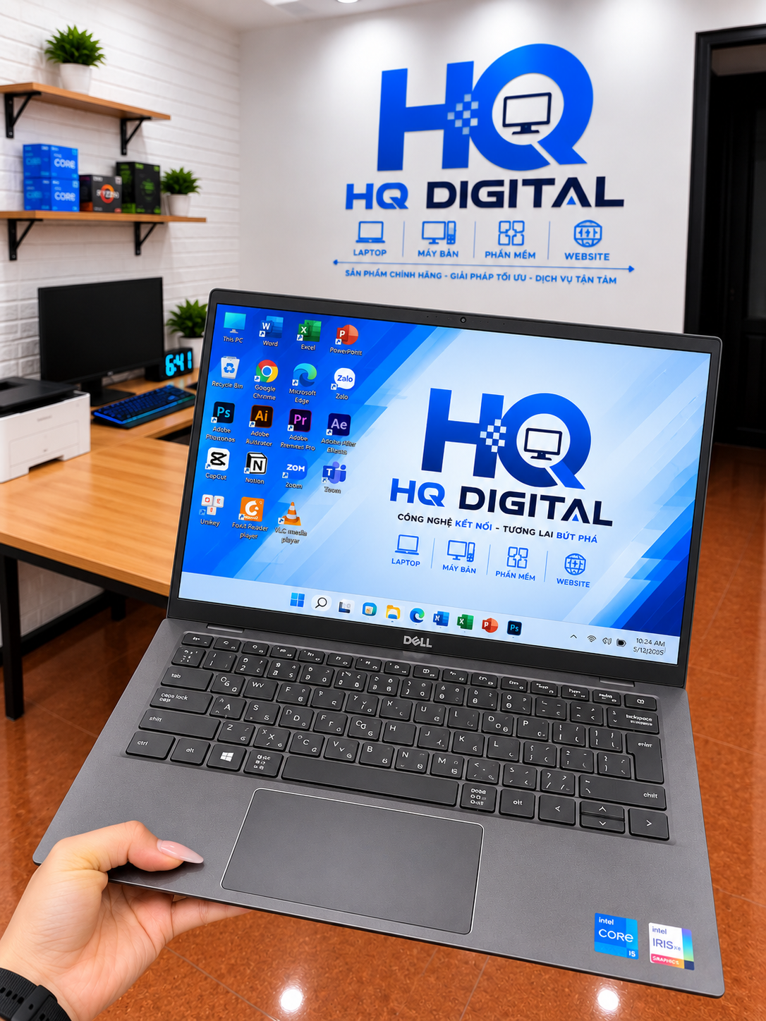 Dell Vostro 5301 Core i5 Gen 11 8GB SSD 256GB 13.3 inch Full HD mỏng nhẹ sang trọng