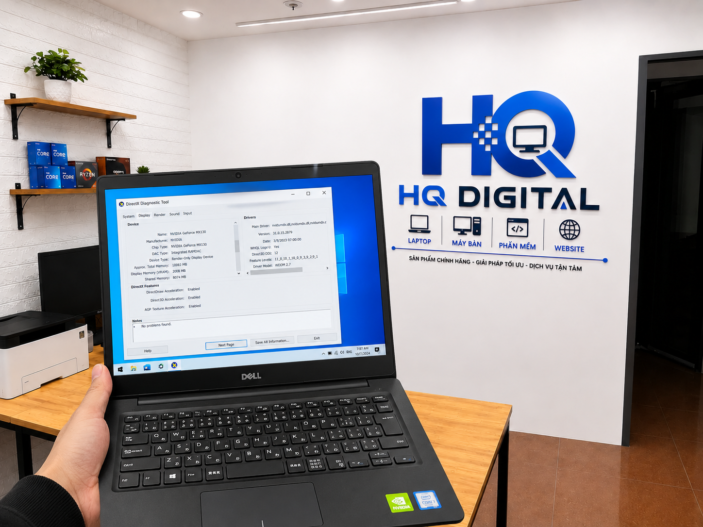 Dell Vostro 5481 Core i7 Gen 8 RAM 8GB SSD 256GB MX130 2GB 14 inch Full HD