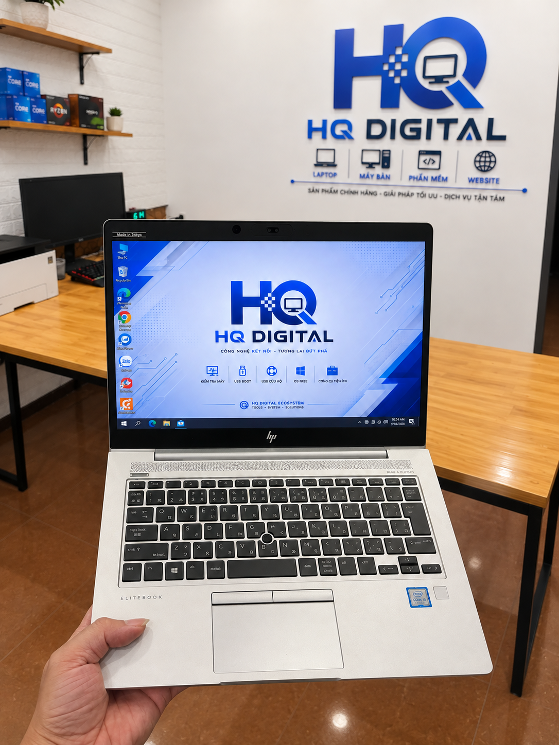 HP EliteBook 830 G5 gọn nhẹ sang trọng laptop doanh nghiệp