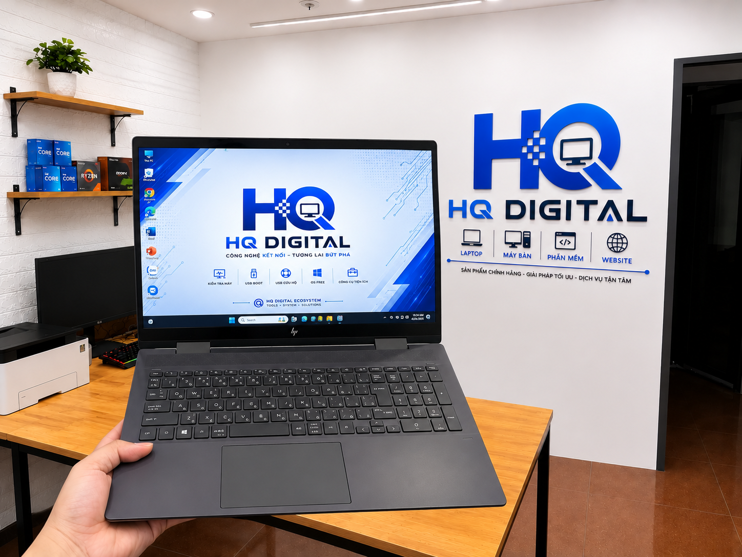 HP ENVY X360 15-EE Ryzen 5 4500U RAM 8GB SSD 256GB 15.6 Full HD Touch xoay 360