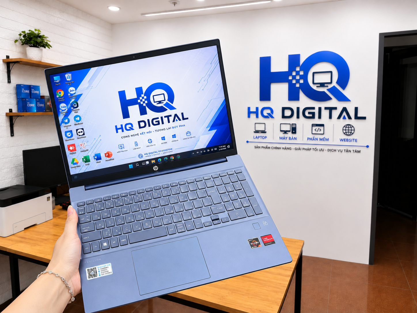 HP Pavilion 15-EH Ryzen 5 4500U RAM 8GB SSD 256GB 15.6 inch Full HD Touch