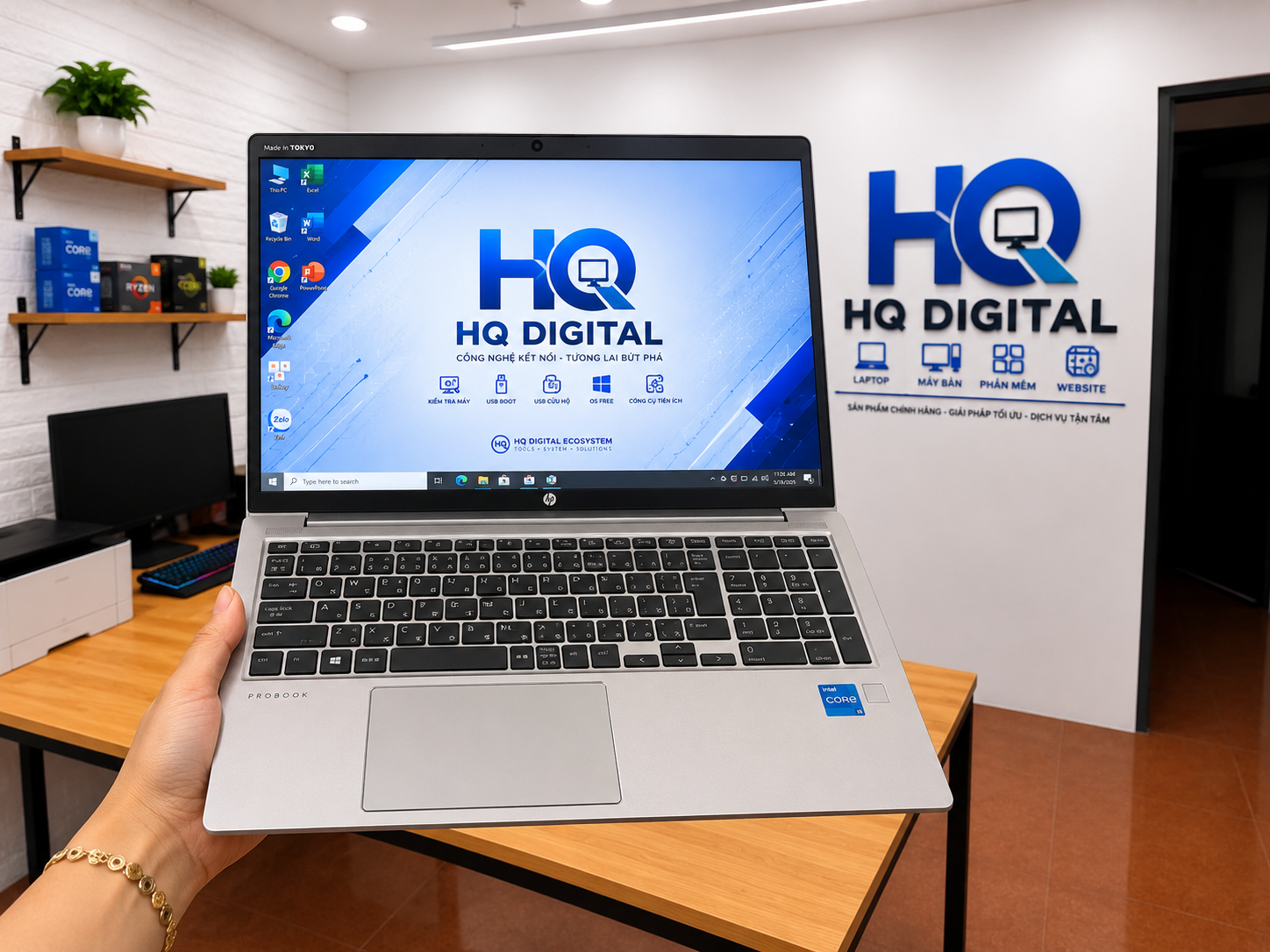 HP ProBook 450 G8 Core i5 Gen 11 vỏ nhôm 15.6 inch Full HD