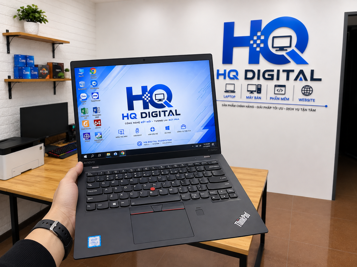Lenovo ThinkPad X1 Carbon Gen 5 i7 RAM 16GB SSD 256GB 14 inch Full HD