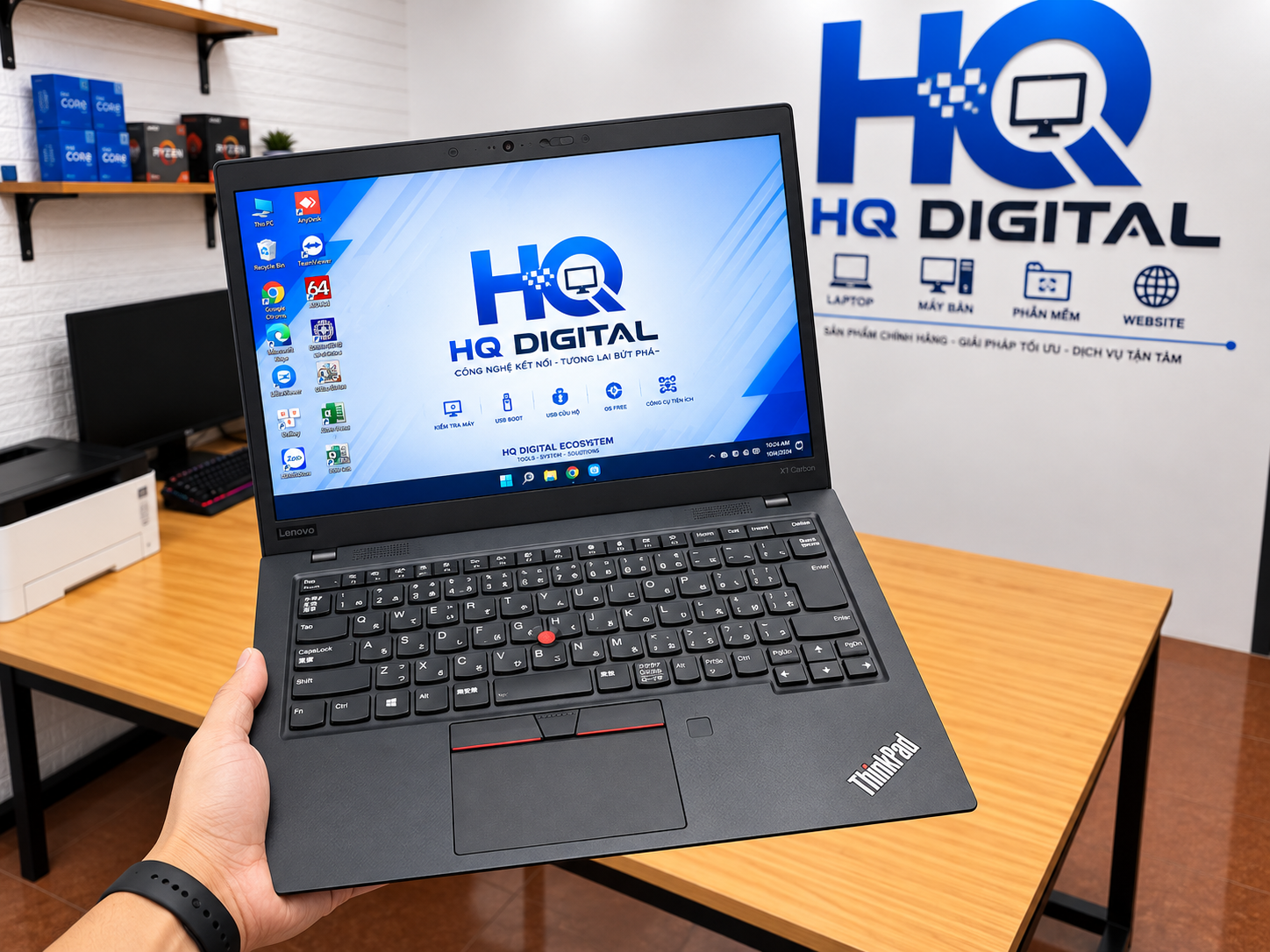 Lenovo ThinkPad X1 Carbon Gen 7 mỏng nhẹ ngoại hình đẹp giá cực tốt