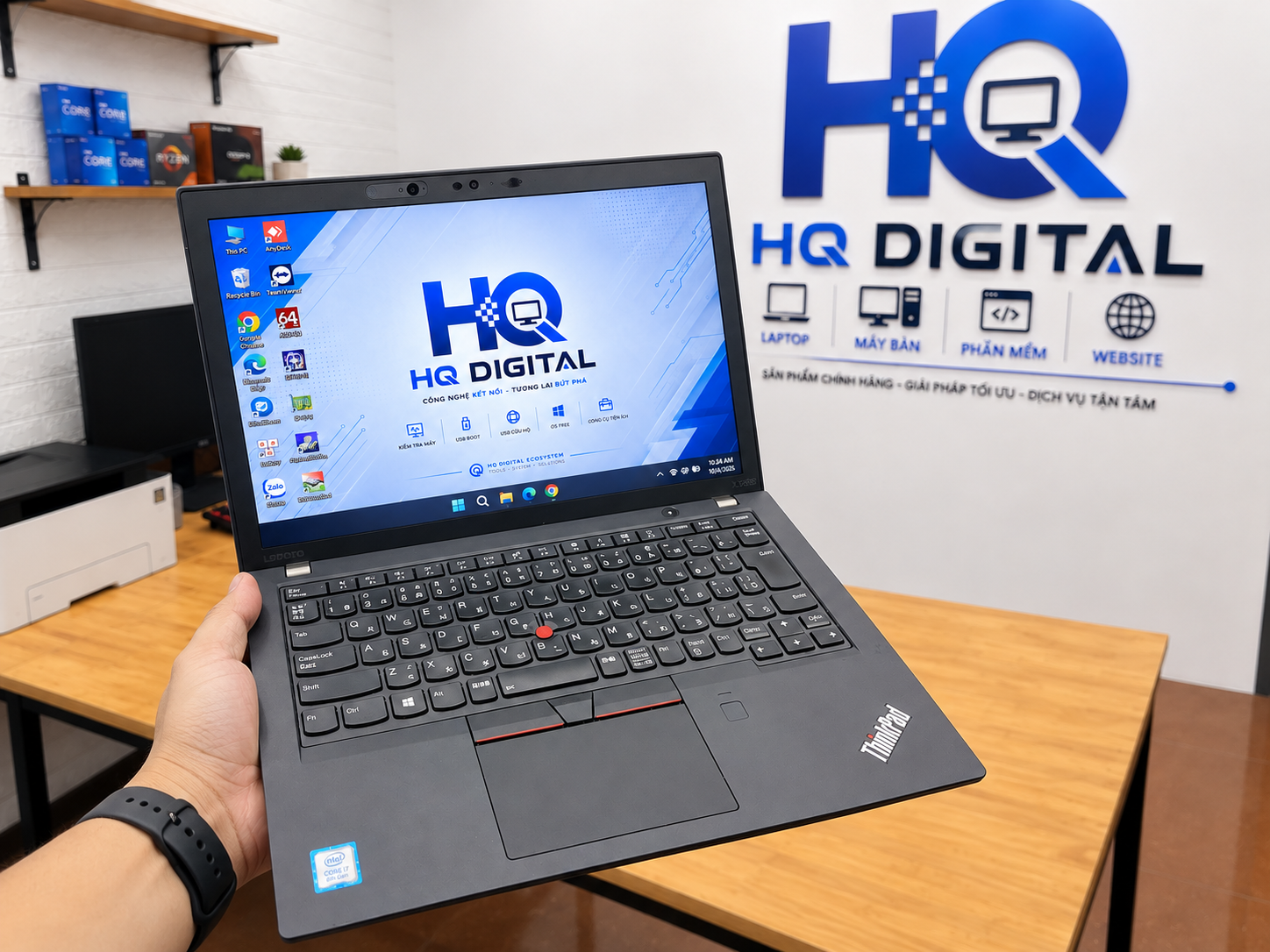 Lenovo ThinkPad X280 i5-8250U RAM 8GB SSD 128GB 12 inch HD - Laptop văn phòng nhỏ gọn