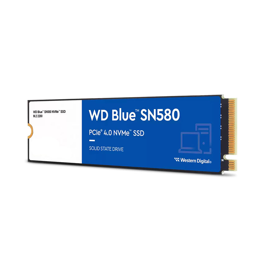 SSD WD Blue SN580 500GB NVMe PCIe Gen4 M.2