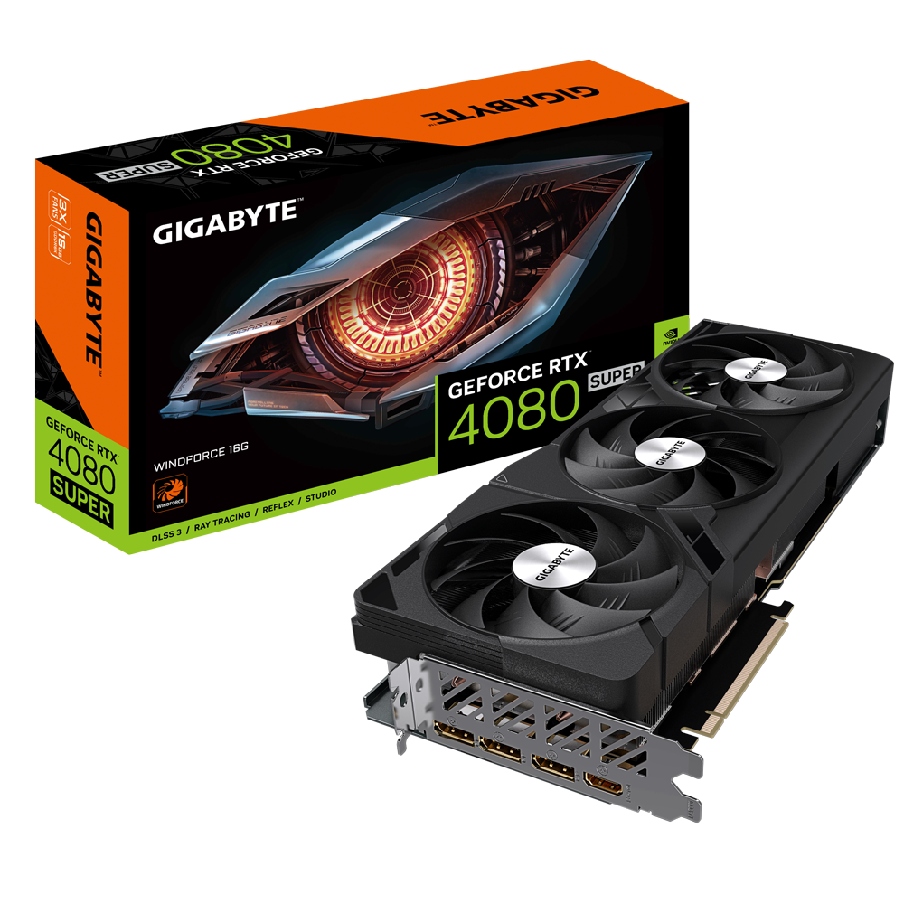 VGA Gigabyte GeForce RTX 4080 SUPER WINDFORCE 16G