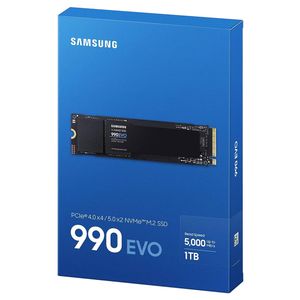 SSD Samsung 990 EVO 1TB NVMe PCIe Gen5 M.2 2280