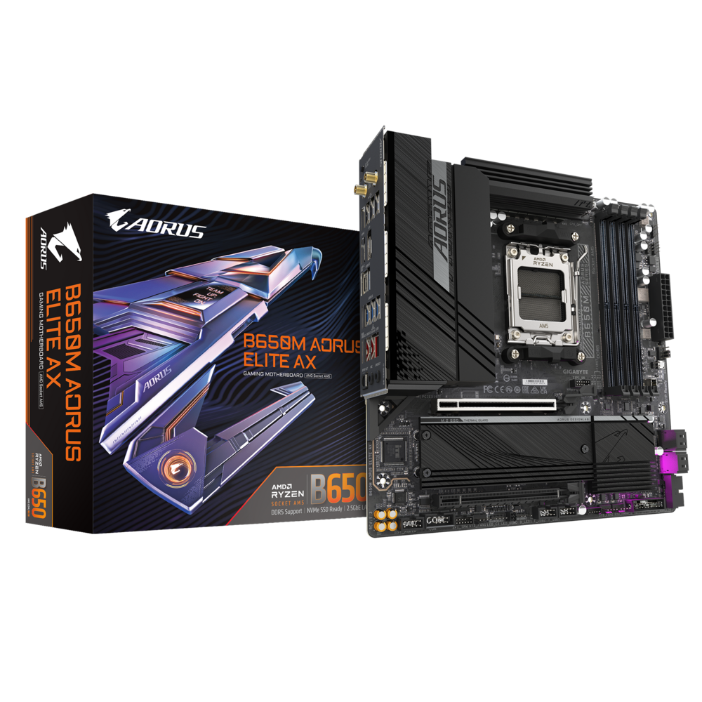 Mainboard Gigabyte B650M AORUS ELITE AX DDR5