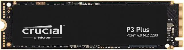 SSD Crucial P3 Plus 1TB NVMe PCIe Gen4 M.2 2280