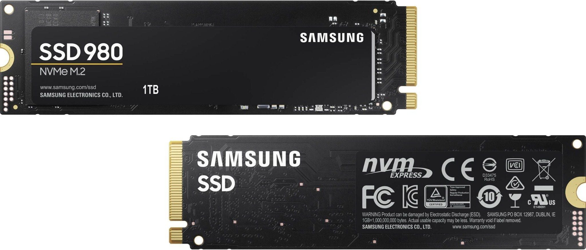 SSD Samsung 980 1TB NVMe PCIe Gen3 M.2 2280