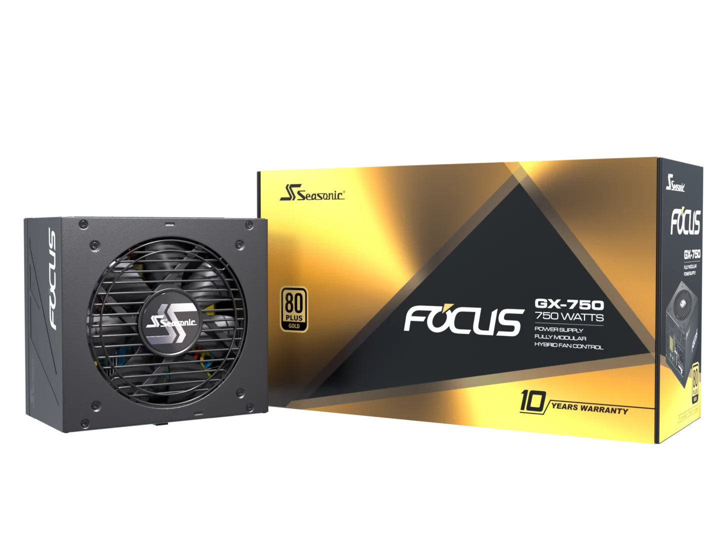 Nguồn Seasonic Focus GX-750 750W 80 Plus Gold