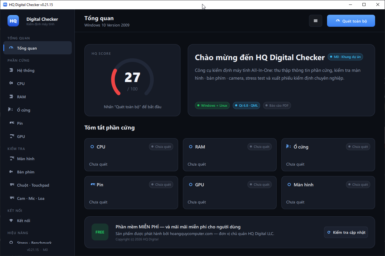 HQ Digital Checker